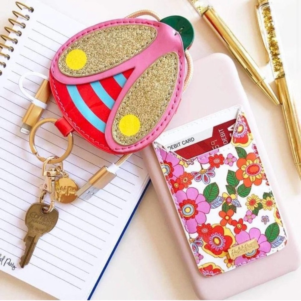 Packed Party Colorful Floral Phone Wallet Case